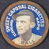 1909-12 Sweet Caporal Domino Discs (PX7) #NNO Neal Ball Front