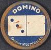 1909-12 Sweet Caporal Domino Discs (PX7) #NNO Bill Bergen Back