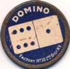 1909-12 Sweet Caporal Domino Discs (PX7) #NNO Mordecai Brown Back