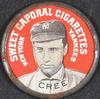 1909-12 Sweet Caporal Domino Discs (PX7) #NNO Birdie Cree Front