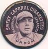 1909-12 Sweet Caporal Domino Discs (PX7) #NNO Bob Groom Front