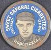 1909-12 Sweet Caporal Domino Discs (PX7) #NNO Dick Hoblitzell Front