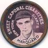 1909-12 Sweet Caporal Domino Discs (PX7) #NNO Rube Marquard Front
