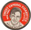 1909-12 Sweet Caporal Domino Discs (PX7) #NNO Christy Mathewson Front