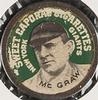 1909-12 Sweet Caporal Domino Discs (PX7) #NNO John McGraw Front