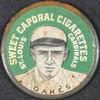 1909-12 Sweet Caporal Domino Discs (PX7) #NNO Rebel Oakes Front