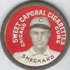 1909-12 Sweet Caporal Domino Discs (PX7) #NNO Jimmy Sheckard Front