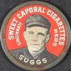 1909-12 Sweet Caporal Domino Discs (PX7) #NNO George Suggs Front