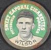 1909-12 Sweet Caporal Domino Discs (PX7) #NNO Art Wilson Front