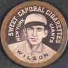 1909-12 Sweet Caporal Domino Discs (PX7) #NNO Owen Wilson Front