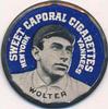 1909-12 Sweet Caporal Domino Discs (PX7) #NNO Harry Wolter Front