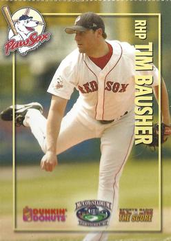 2006 Dunkin' Donuts NESN Pawtucket Red Sox #NNO Tim Bausher Front