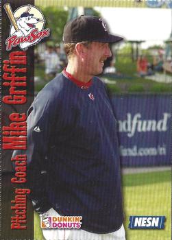 2007 Dunkin' Donuts NESN Pawtucket Red Sox #NNO Mike Griffin Front