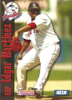 2007 Dunkin' Donuts NESN Pawtucket Red Sox #NNO Edgar Martinez Front