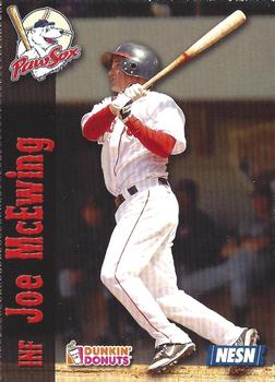 2007 Dunkin' Donuts NESN Pawtucket Red Sox #NNO Joe McEwing Front