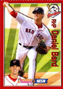 2009 Dunkin' Donuts NESN Pawtucket Red Sox #NNO Daniel Bard Front