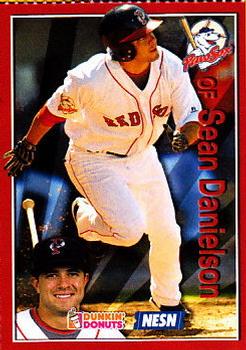 2009 Dunkin' Donuts NESN Pawtucket Red Sox #NNO Sean Danielson Front