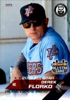 2019 Choice California League All-Star Game #4 Derek Florko Front