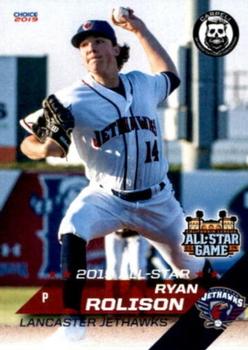 2019 Choice California League All-Star Game #19 Ryan Rolison Front