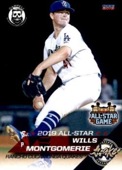 2019 Choice California League All-Star Game #30 Wills Montgomerie Front