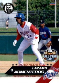 2019 Choice California League All-Star Game #47 Lazaro Armenteros Front