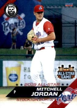 2019 Choice California League All-Star Game #49 Mitchell Jordan Front