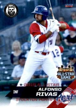 2019 Choice California League All-Star Game #50 Alfonso Rivas Front
