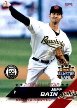 2019 Choice California League All-Star Game #51 Jeff Bain Front