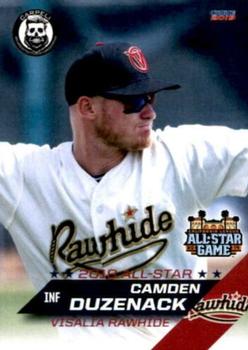 2019 Choice California League All-Star Game #54 Camden Duzenack Front
