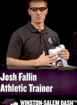2018 Choice Winston-Salem Dash #NNO Josh Fallin Front