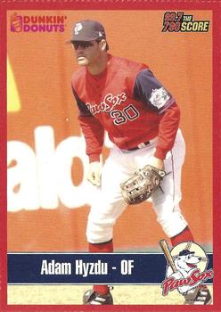 2004 Dunkin' Donuts 99.7/790 The Score Pawtucket Red Sox #NNO Adam Hyzdu Front