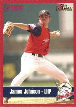 2004 Dunkin' Donuts 99.7/790 The Score Pawtucket Red Sox #NNO James Johnson Front
