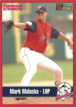 2004 Dunkin' Donuts 99.7/790 The Score Pawtucket Red Sox #NNO Mark Malaska Front