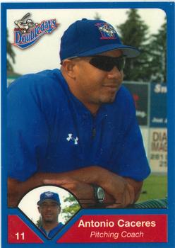 2007 Jim Sheets Fingerlakes Variety and Sports Auburn Doubledays #NNO Antonio Caceres Front