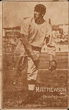 1914 Texas Tommy Type 1 (E224) #NNO Christy Mathewson Front