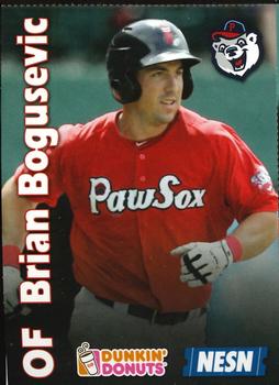 2017 Dunkin' Donuts NESN Pawtucket Red Sox #NNO Brian Bogusevic Front