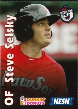 2017 Dunkin' Donuts NESN Pawtucket Red Sox #NNO Steve Selsky Front