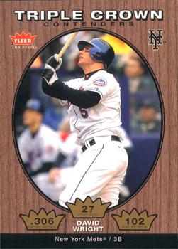 2006 Fleer Tradition - Triple Crown Contenders #TC-13 David Wright Front
