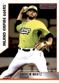 2019 Choice Inland Empire 66ers #27 Andrew Wantz Front