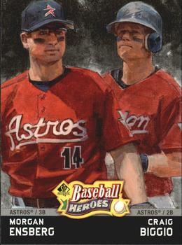 2006 SP Authentic - Baseball Heroes #SPAH-47 Craig Biggio / Morgan Ensberg Front