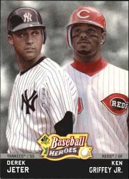 2006 SP Authentic - Baseball Heroes #SPAH-50 Ken Griffey Jr. / Derek Jeter Front