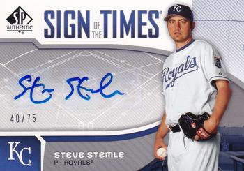 2006 SP Authentic - Sign of the Times #ST-ST Steve Stemle Front