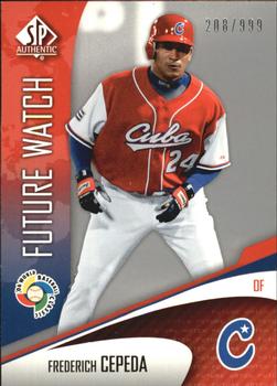 2006 SP Authentic - World Baseball Classic Future Watch #WBC-33 Frederich Cepeda Front