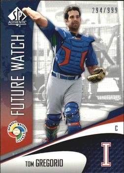 2006 SP Authentic - World Baseball Classic Future Watch #WBC-50 Tom Gregorio Front