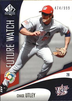 2006 SP Authentic - World Baseball Classic Future Watch #WBC-100 Chase Utley Front