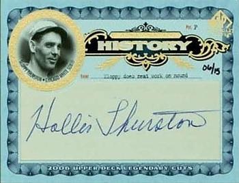 2006 SP Legendary Cuts - A Place in History Cuts #PHC-ST Sloppy Thurston Front