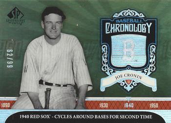 2006 SP Legendary Cuts - Baseball Chronology Platinum #BC-CN Joe Cronin Front