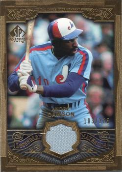 2006 SP Legendary Cuts - Legendary Materials Gold #LM-AD Andre Dawson Front