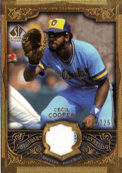 2006 SP Legendary Cuts - Legendary Materials Gold #LM-CC Cecil Cooper Front