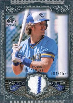 2006 SP Legendary Cuts - Legendary Materials Silver #LM-RY Robin Yount Front